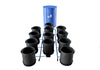 FlexiPot 12-Pot System with 225L Tank - 50L Fabric Pots