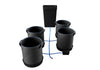 FlexiPot 4-Pot System with 47L Tank - 50L Fabric Pots