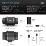 AC Infinity - Cloudline Pro EC Fans – view 4