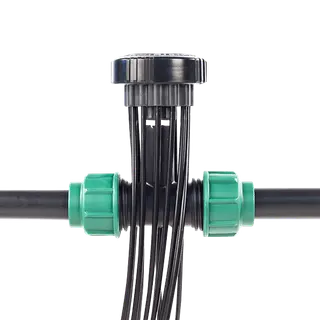 TopSpin Dripper Manifold 25mm (1ins) Complete with Tee