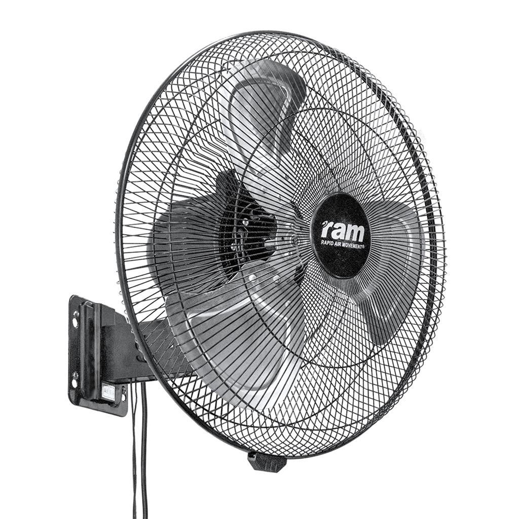 RAM 450mm (18") Heavy Duty Wall Fan - 3 Speed
