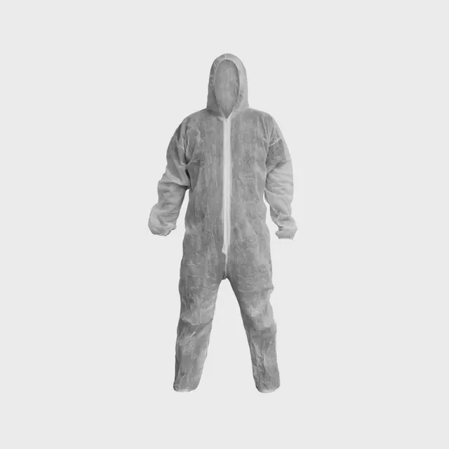Disposable Coveralls - Large White