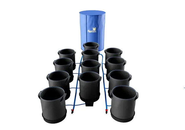 Autopot FlexiPot 12-Pot System with 225L Tank - 50L Fabric Pots