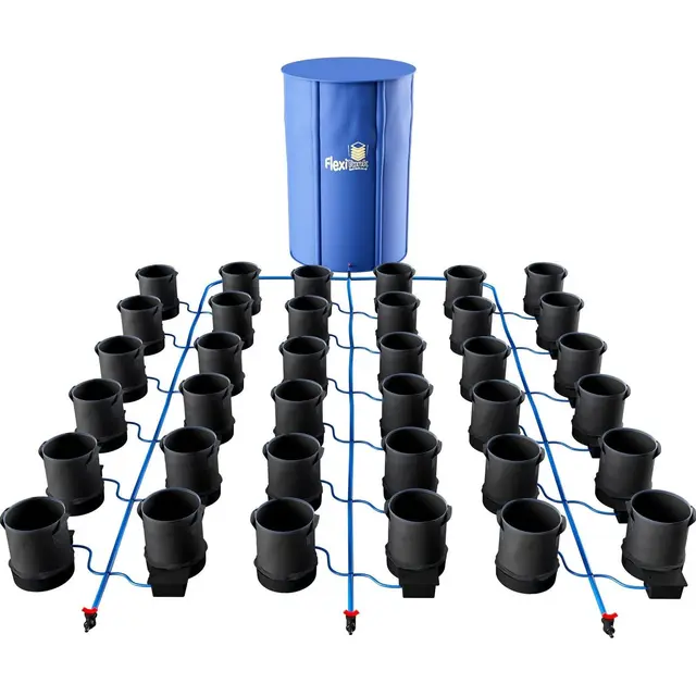 Autopot FlexiPot 36-Pot System with 400L Tank - 20L Fabric Pots
