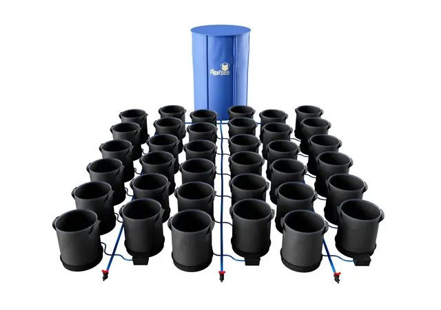 Autopot FlexiPot 36-Pot System with 400L Tank - 50L Fabric Pots