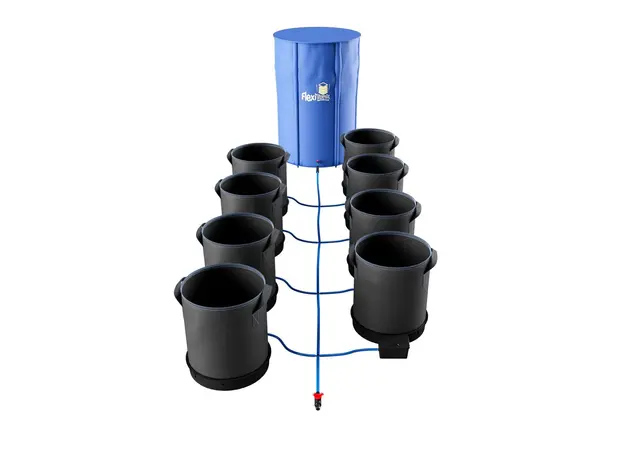 Autopot FlexiPot 8-Pot System with 100L Tank - 50L Fabric Pots