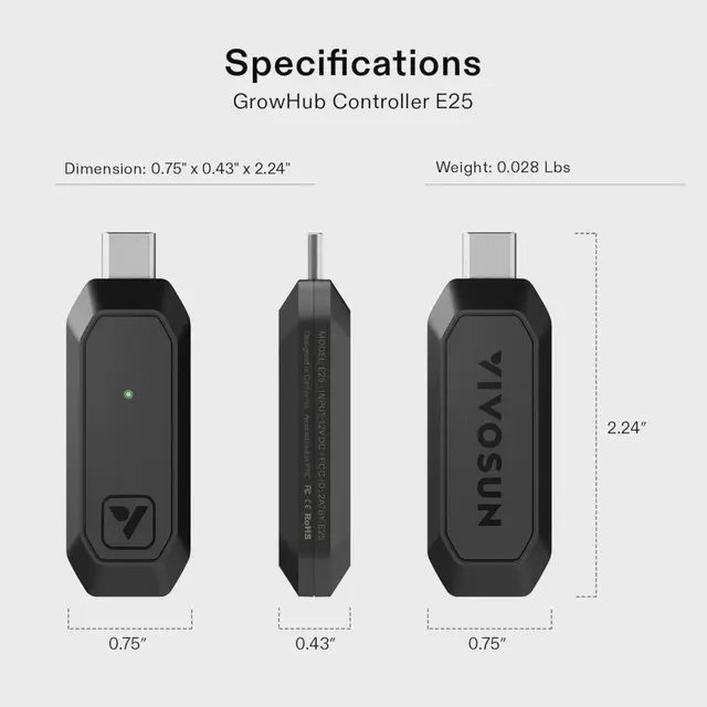 Vivosun E25 Type-C Wireless Adapter