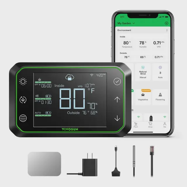 Vivosun E42A Enviro-Controller Grow Hub